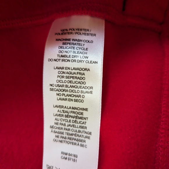Tommy Hilfiger Sport Vest, Red, Medium - Picture 6 of 6